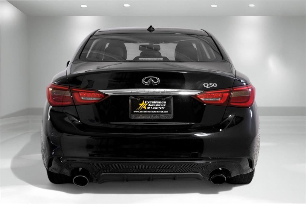 used 2018 INFINITI Q50 car, priced at $13,581