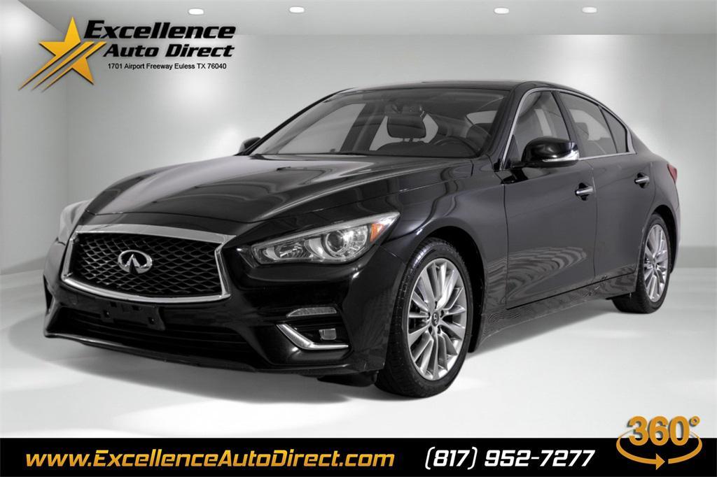 used 2018 INFINITI Q50 car, priced at $13,581