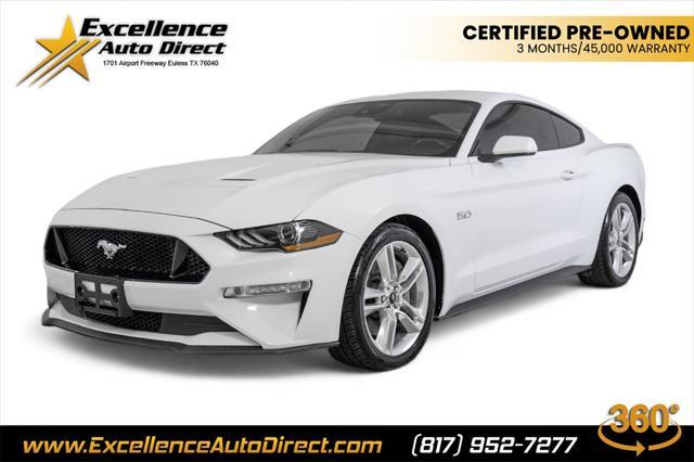 used 2021 Ford Mustang car, priced at $35,681