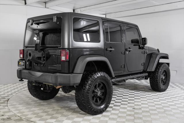 used 2017 Jeep Wrangler Unlimited car, priced at $18,781