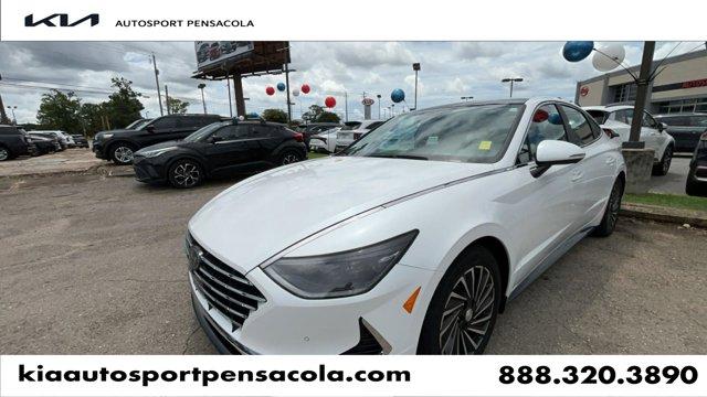 used 2021 Hyundai Sonata Hybrid car, priced at $23,997