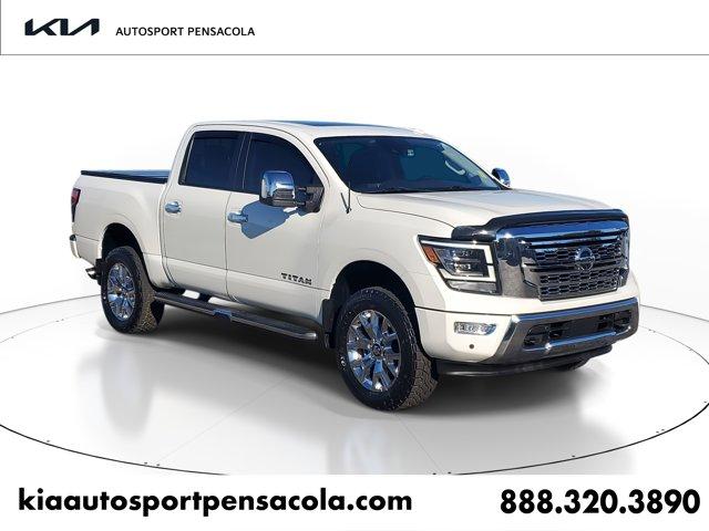 used 2020 Nissan Titan car, priced at $31,907