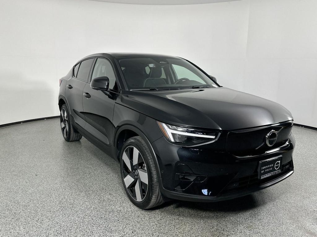 used 2023 Volvo C40 Recharge Pure Electric car, priced at $24,215