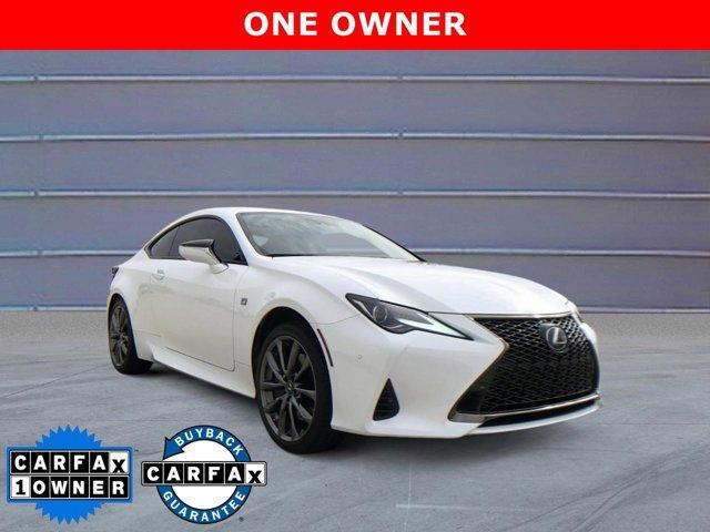 used 2022 Lexus RC 350 car, priced at $42,299