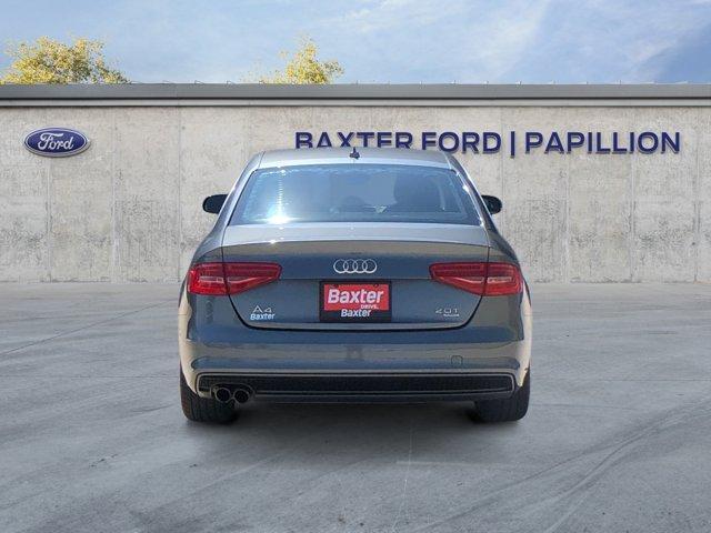 used 2015 Audi A4 car, priced at $14,500