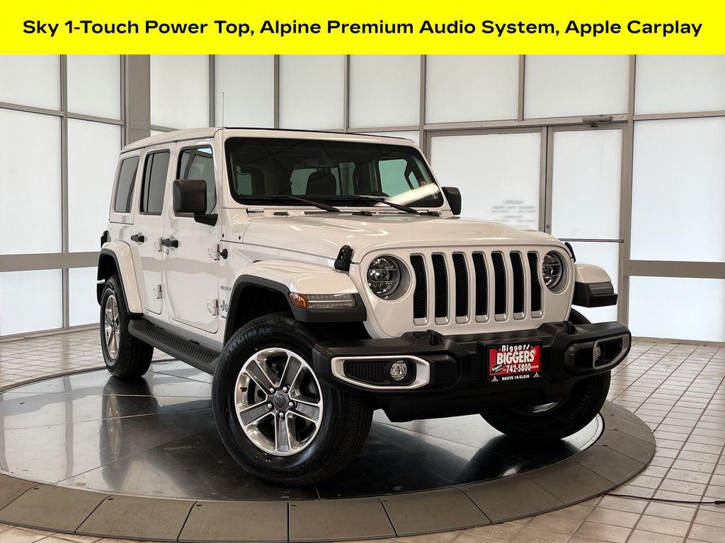 used 2021 Jeep Wrangler Unlimited car, priced at $33,580