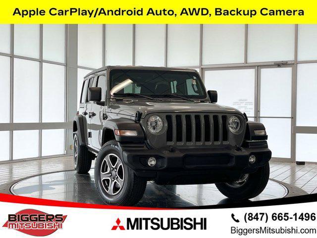 used 2022 Jeep Wrangler Unlimited car, priced at $30,770