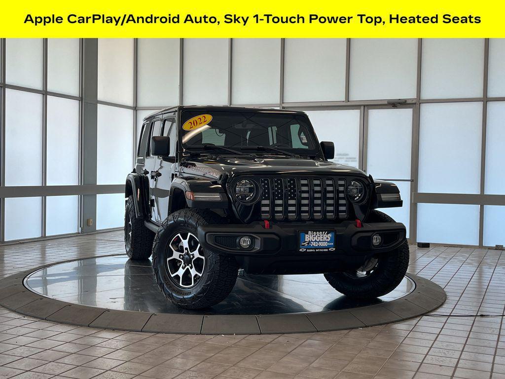 used 2022 Jeep Wrangler Unlimited 4xe car, priced at $33,455