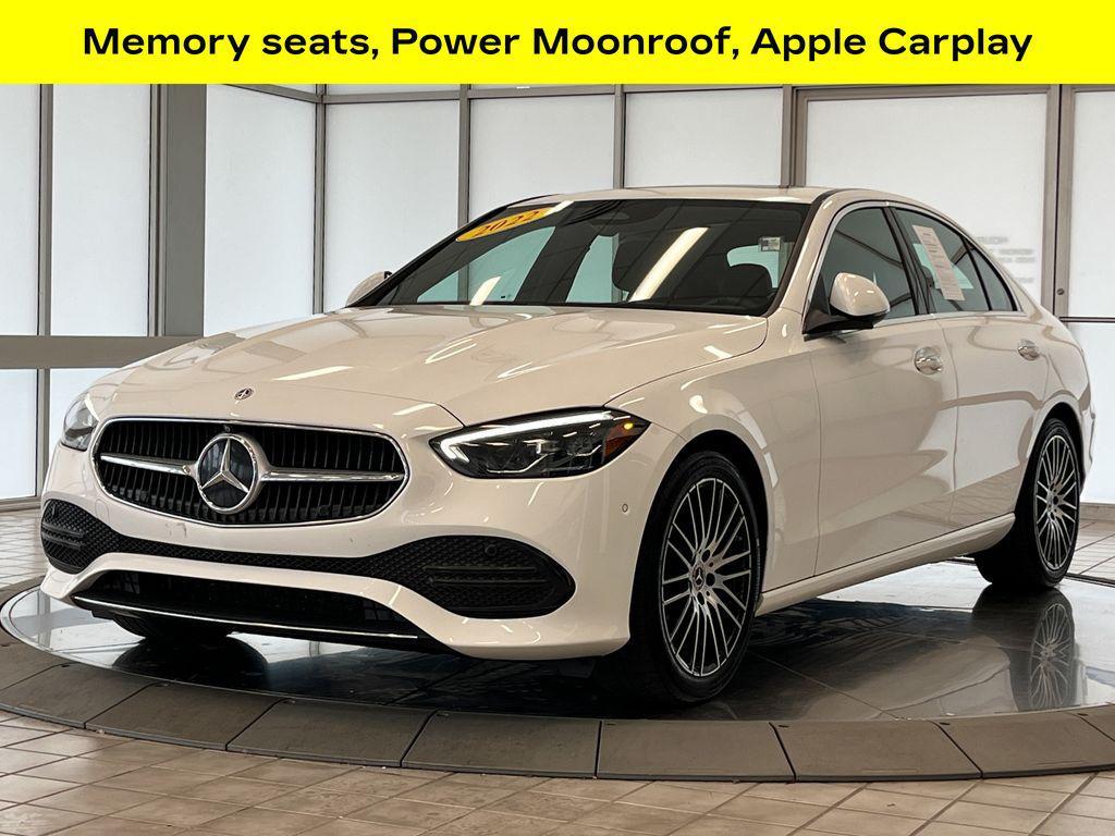 used 2023 Mercedes-Benz C-Class car, priced at $34,980