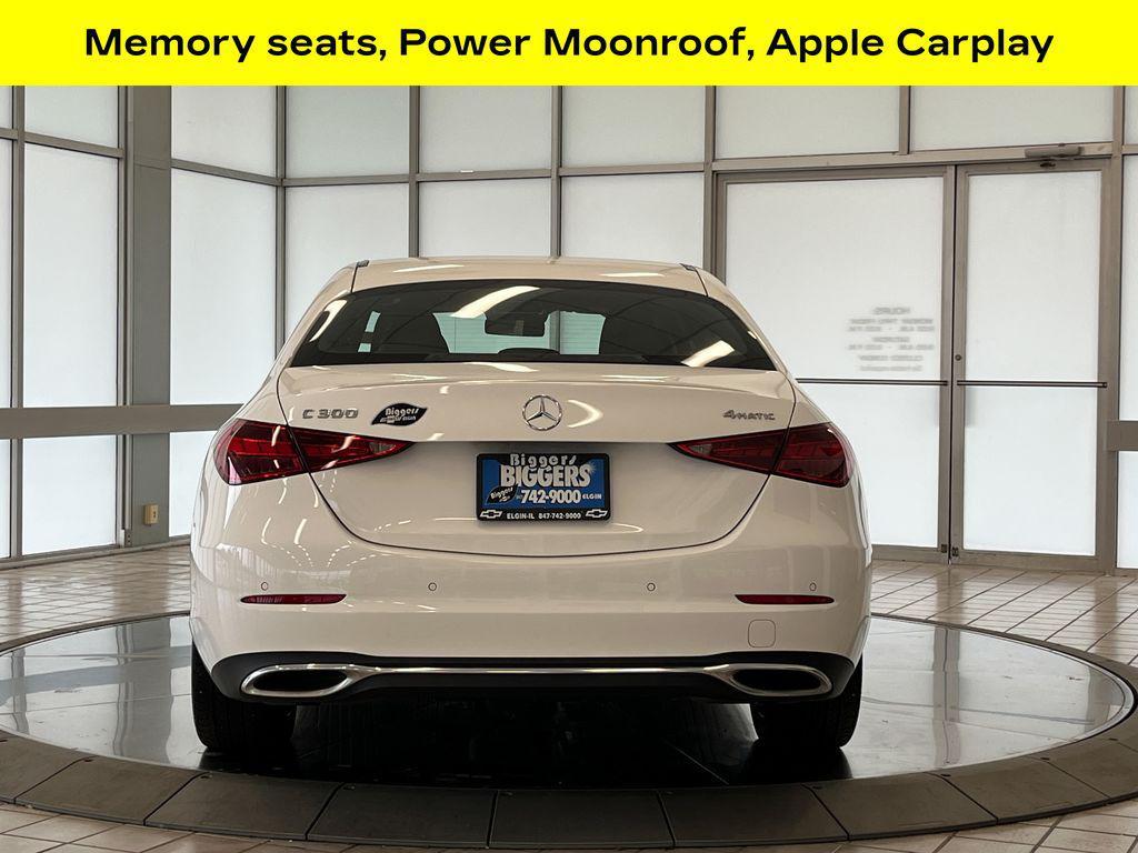 used 2023 Mercedes-Benz C-Class car, priced at $34,980