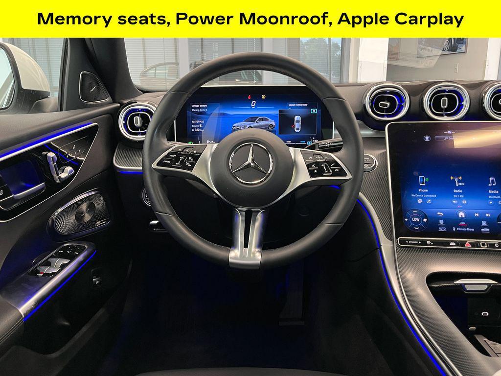 used 2023 Mercedes-Benz C-Class car, priced at $34,980