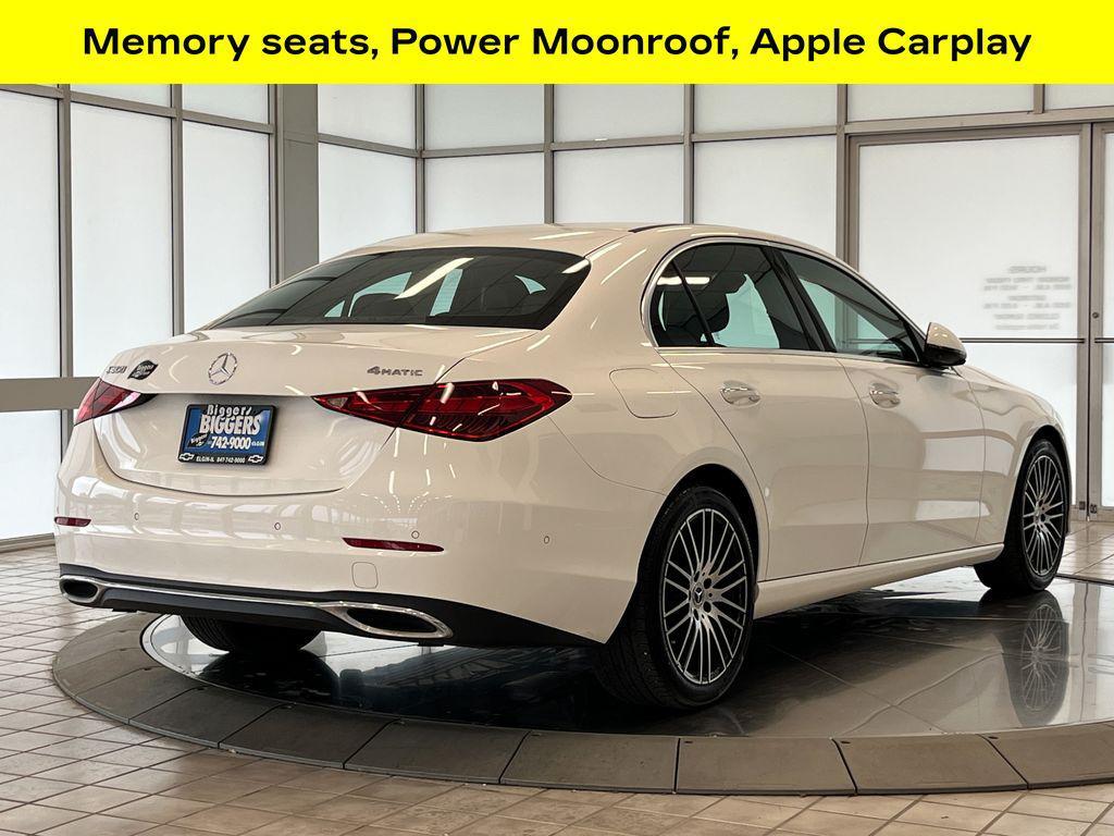 used 2023 Mercedes-Benz C-Class car, priced at $34,980