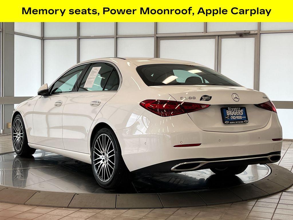 used 2023 Mercedes-Benz C-Class car, priced at $34,980