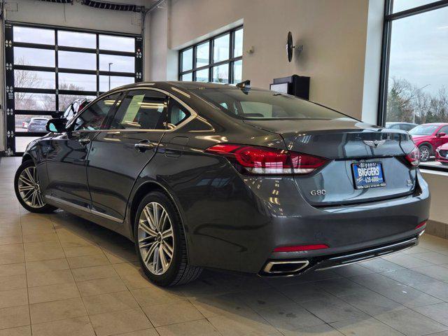 used 2020 Genesis G80 car, priced at $19,550