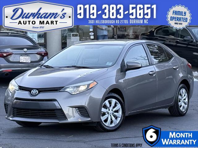 used 2016 Toyota Corolla car, priced at $10,698