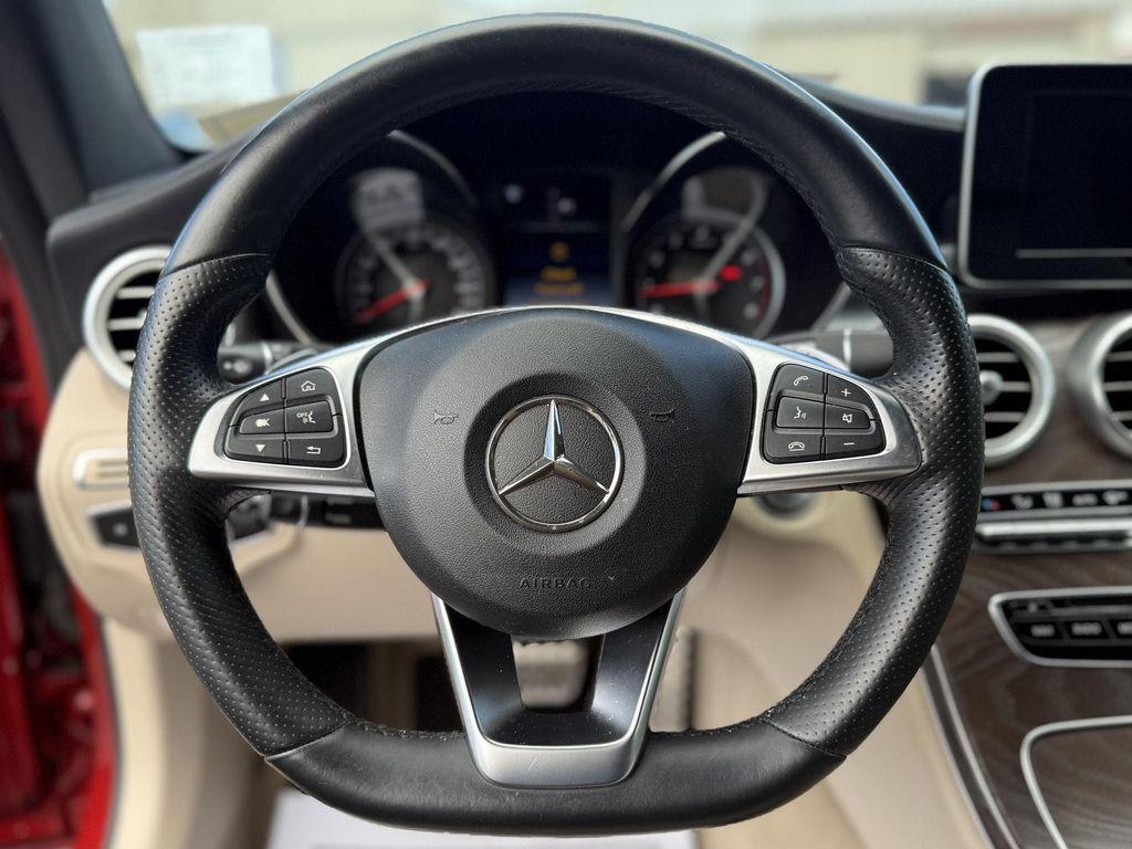 used 2017 Mercedes-Benz C-Class car, priced at $21,498