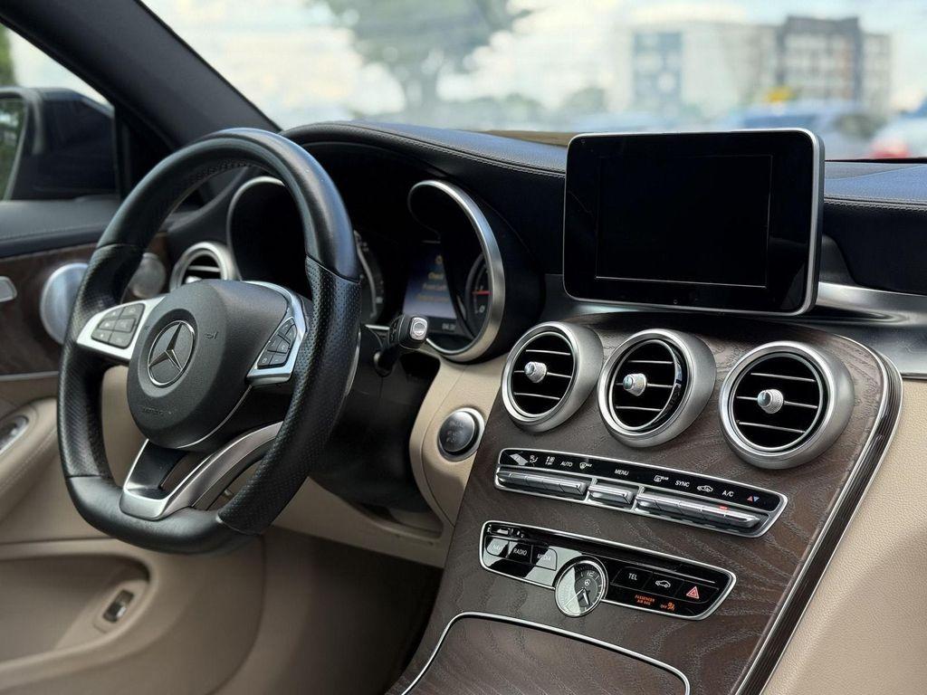 used 2017 Mercedes-Benz C-Class car, priced at $21,498
