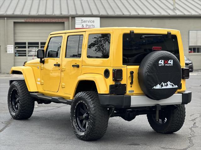 used 2015 Jeep Wrangler Unlimited car, priced at $23,698