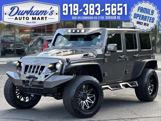 used 2017 Jeep Wrangler Unlimited car, priced at $21,998