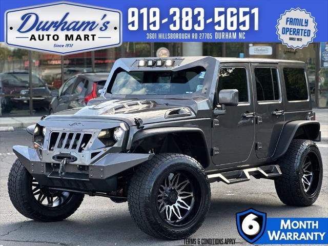 used 2017 Jeep Wrangler Unlimited car, priced at $21,998