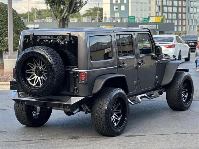 used 2017 Jeep Wrangler Unlimited car, priced at $20,998