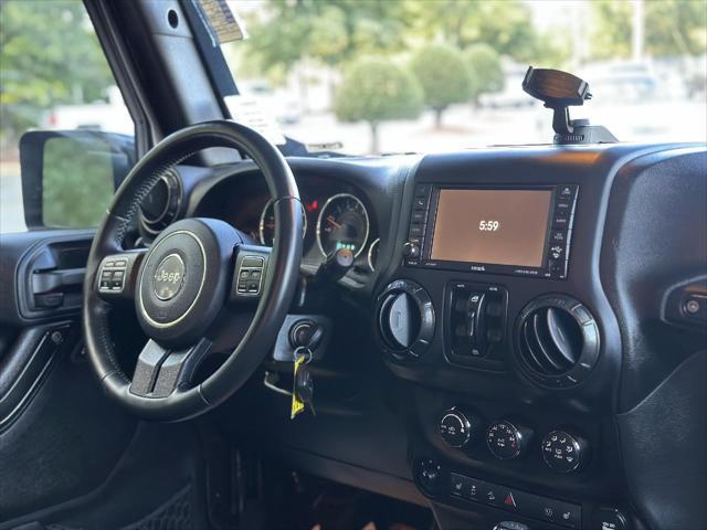 used 2017 Jeep Wrangler Unlimited car, priced at $21,998