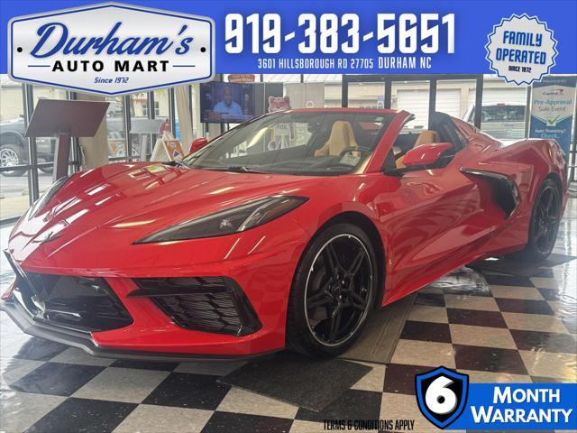 used 2022 Chevrolet Corvette car, priced at $73,898