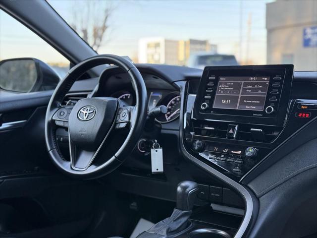 used 2021 Toyota Camry car, priced at $21,698