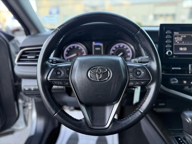 used 2021 Toyota Camry car, priced at $21,698