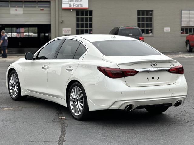 used 2021 INFINITI Q50 car, priced at $27,497