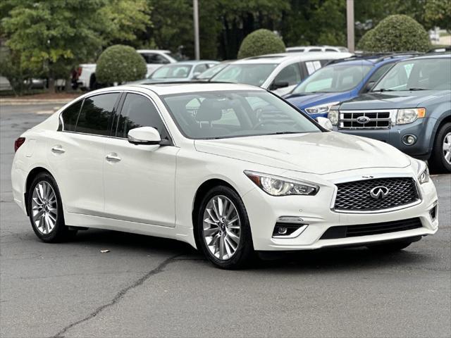 used 2021 INFINITI Q50 car, priced at $27,497