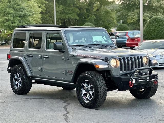 used 2020 Jeep Wrangler Unlimited car, priced at $37,498