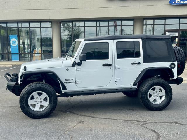 used 2017 Jeep Wrangler Unlimited car, priced at $20,498