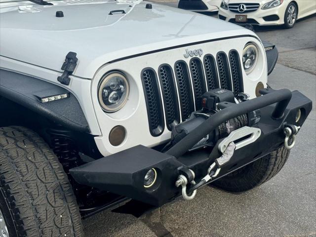 used 2017 Jeep Wrangler Unlimited car, priced at $20,498