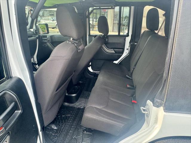 used 2017 Jeep Wrangler Unlimited car, priced at $20,498