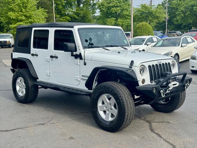 used 2017 Jeep Wrangler Unlimited car, priced at $20,498