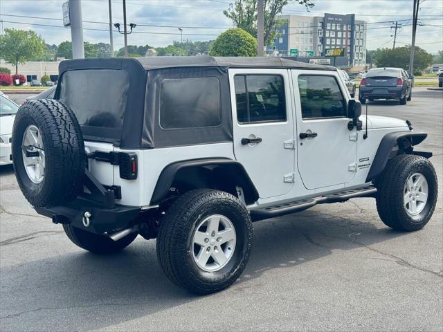 used 2017 Jeep Wrangler Unlimited car, priced at $20,498