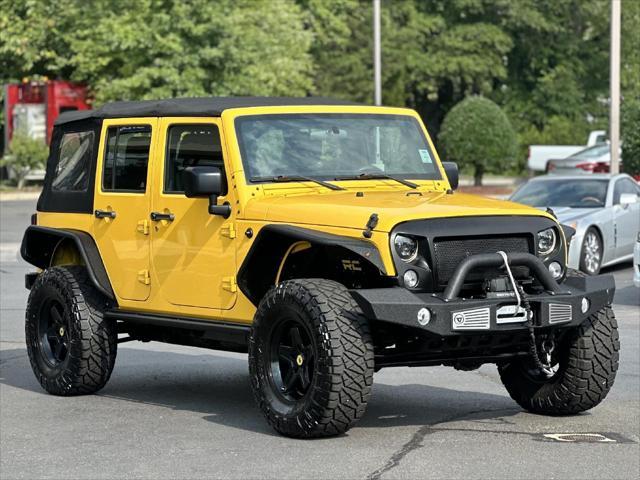 used 2015 Jeep Wrangler Unlimited car, priced at $21,988