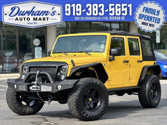 used 2015 Jeep Wrangler Unlimited car, priced at $21,988