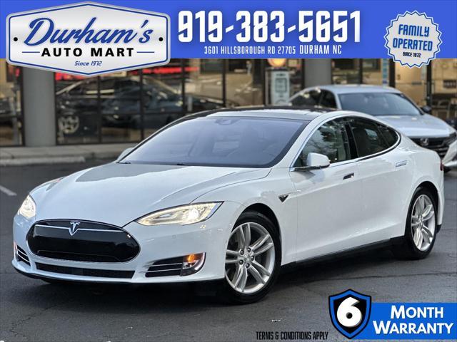 used 2015 Tesla Model S car, priced at $18,998