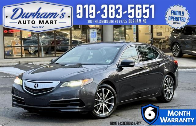 used 2015 Acura TLX car, priced at $14,998