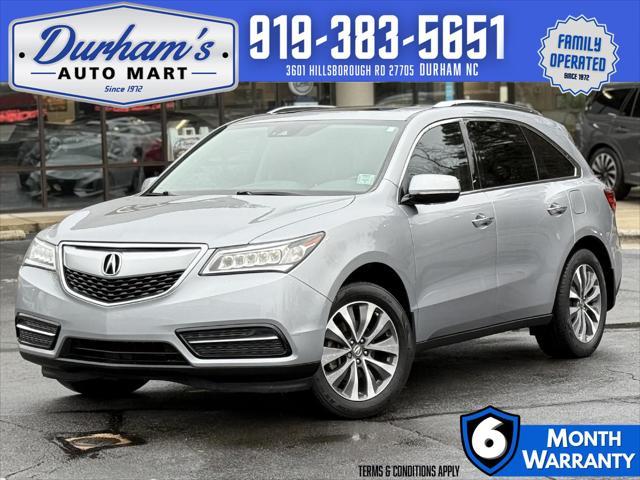 used 2016 Acura MDX car, priced at $10,995