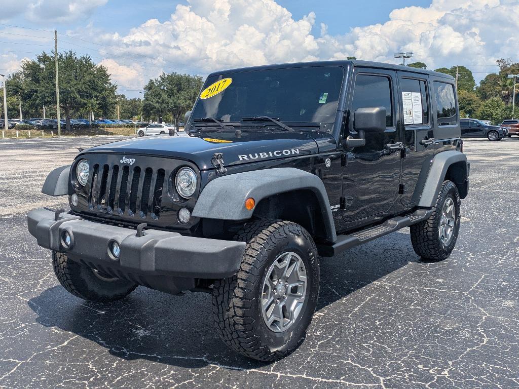 used 2017 Jeep Wrangler Unlimited car, priced at $21,999