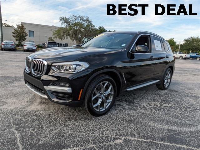 used 2020 BMW X3 car, priced at $27,406