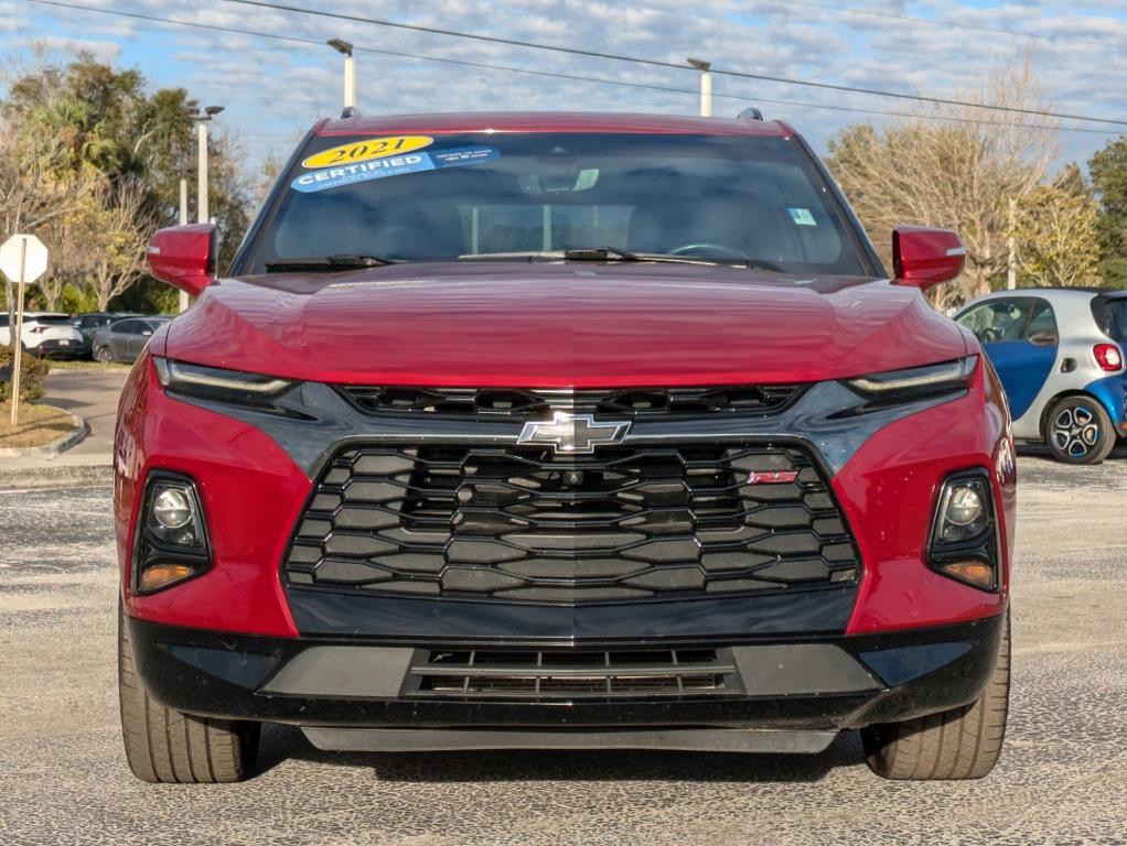 used 2021 Chevrolet Blazer car, priced at $27,999