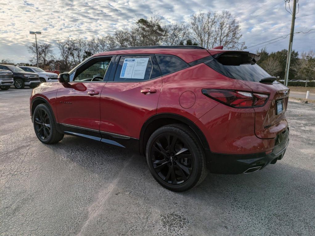 used 2021 Chevrolet Blazer car, priced at $27,999