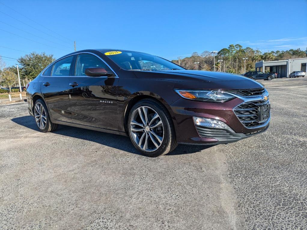 used 2021 Chevrolet Malibu car, priced at $17,000