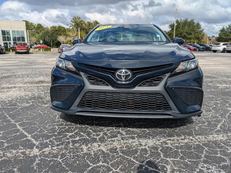 used 2021 Toyota Camry car, priced at $20,878