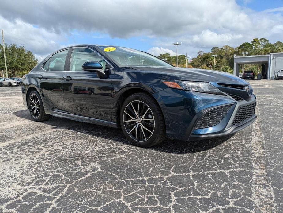 used 2021 Toyota Camry car, priced at $20,878