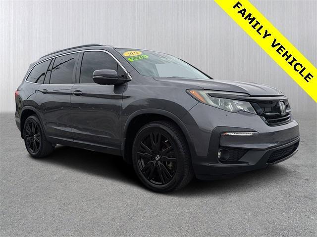 used 2021 Honda Pilot car, priced at $19,995
